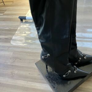 Black Women's High Heel Boots